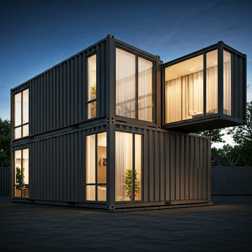 Container home architecture